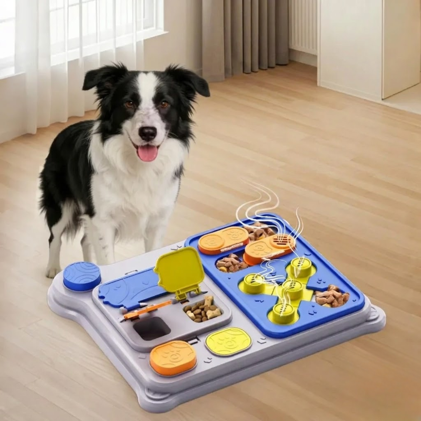 Interactive Puzzle Feeding Toy