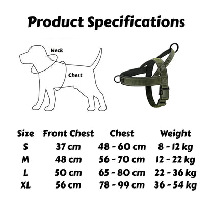 Adjustable Control Dog Harness