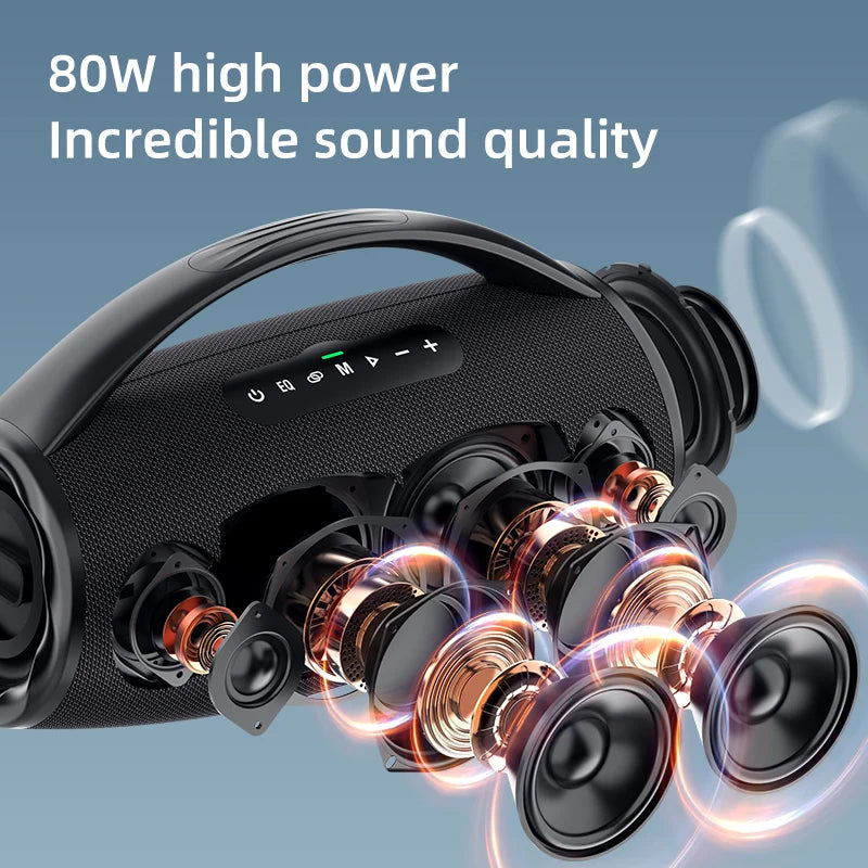 Portable RGB Bass Speaker
