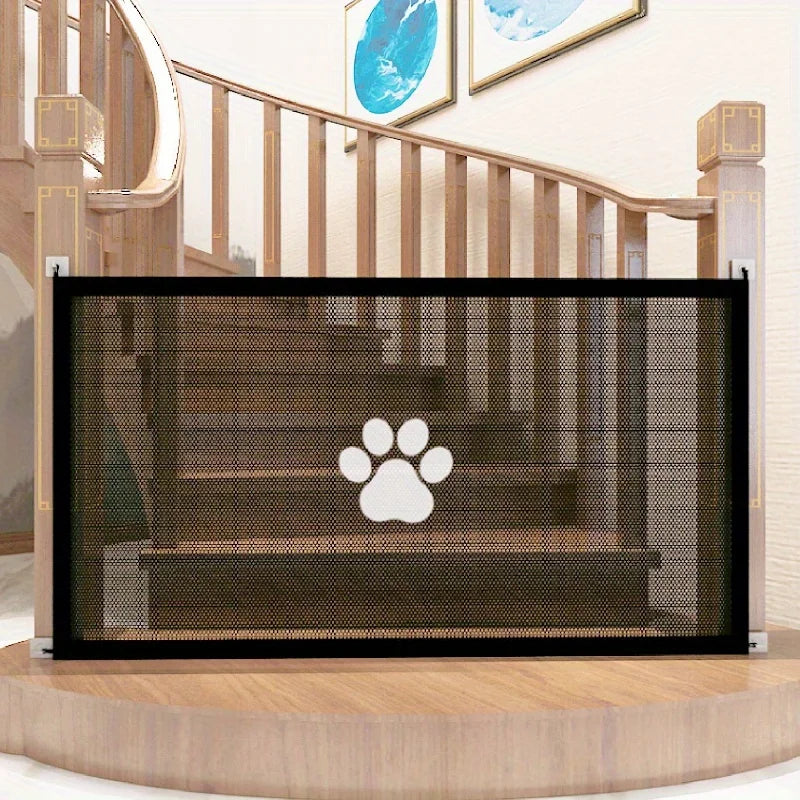 Dog Safety Gate Mesh Barrier