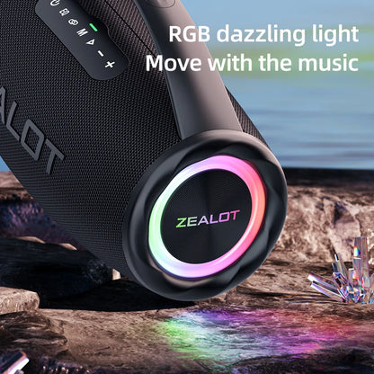 Portable RGB Bass Speaker