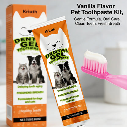 Pet Toothpaste Care Set