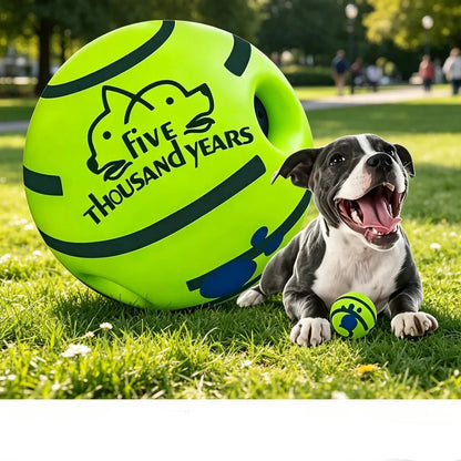 Title  Squeaky Giggle Wobble Ball