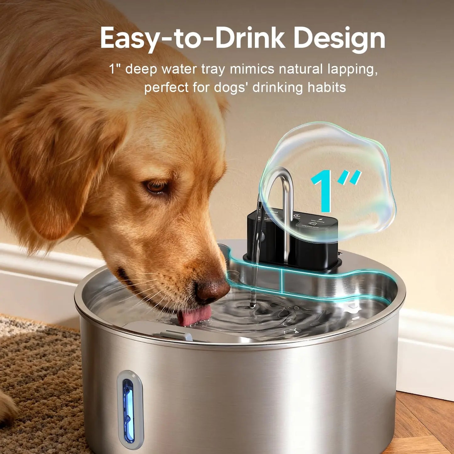 7L Cordless Pet Water Fountain