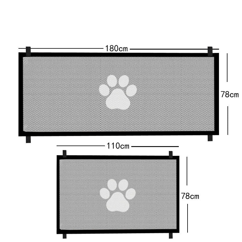 Dog Safety Gate Mesh Barrier