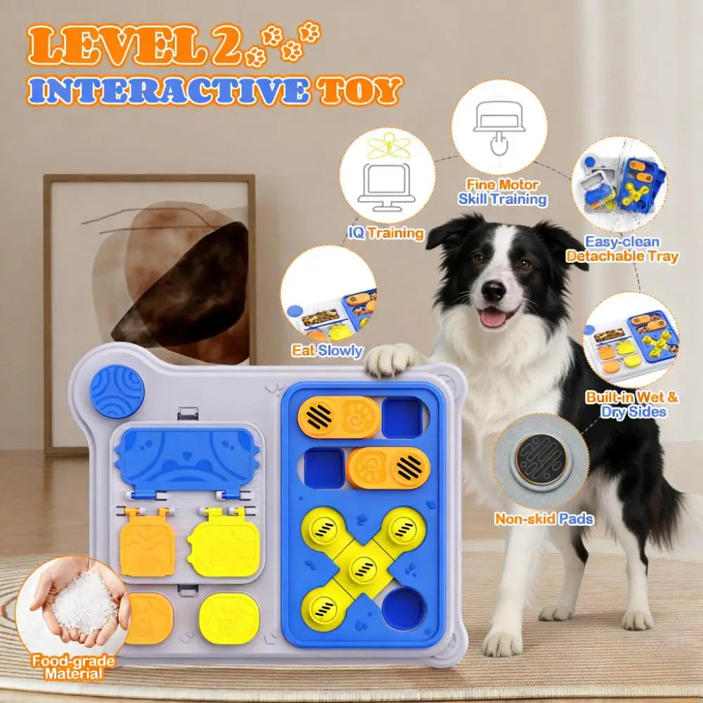 Interactive Puzzle Feeding Toy