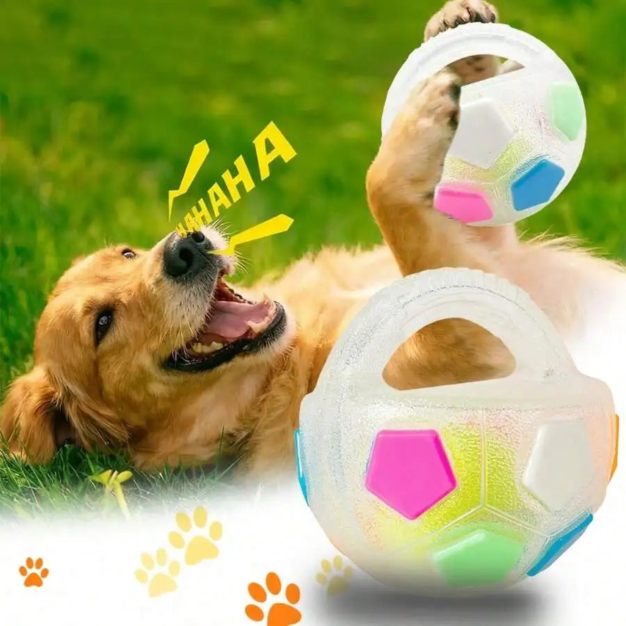 Interactive Soccer Dog Toy