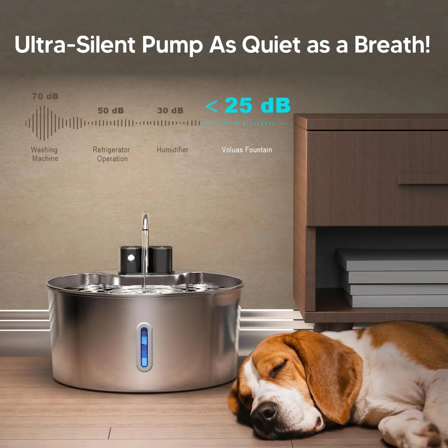 7L Cordless Pet Water Fountain