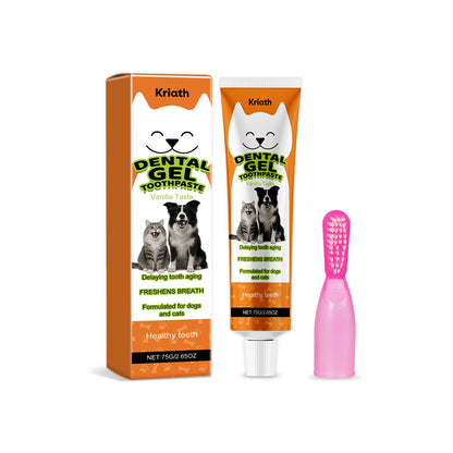 Pet Toothpaste Care Set