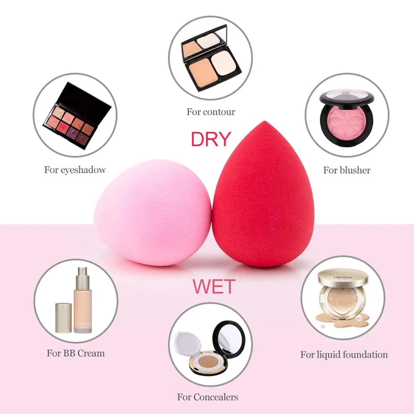 Makeup Sponge Blender Set