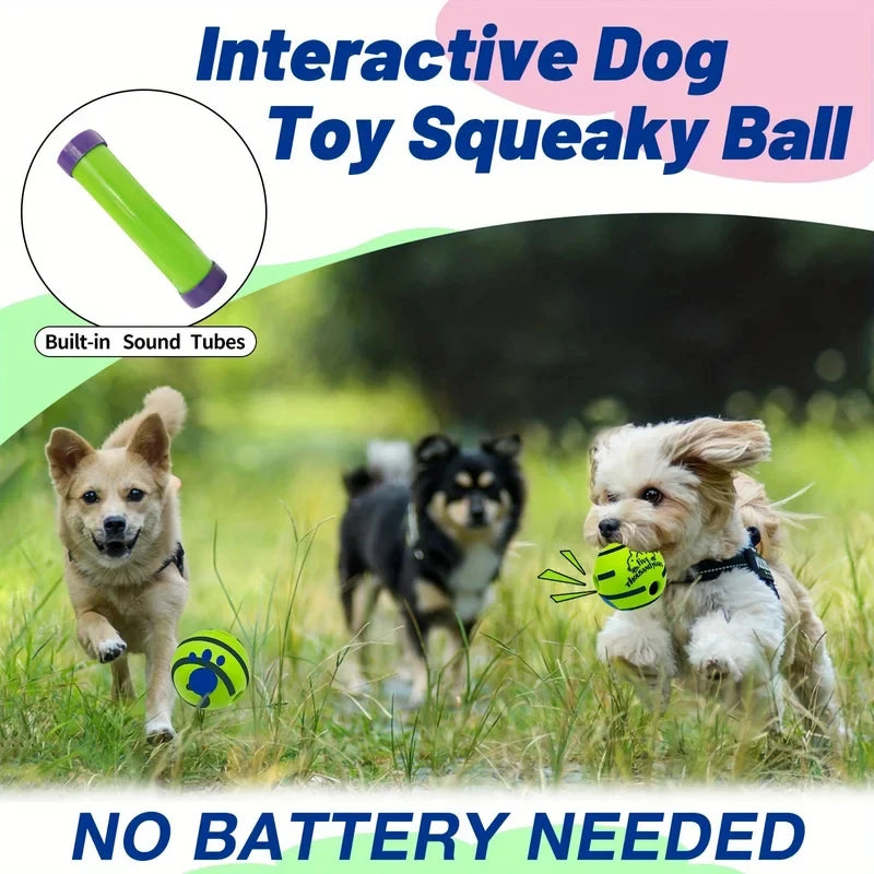 Title  Squeaky Giggle Wobble Ball