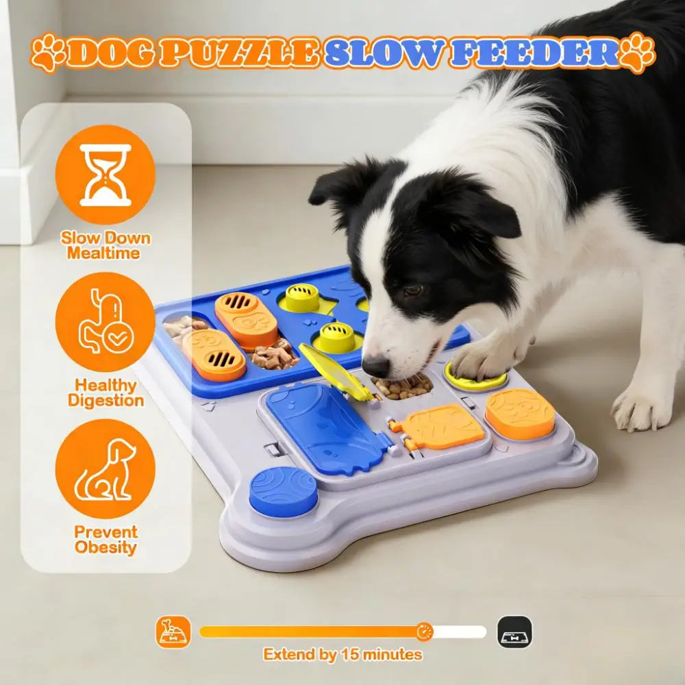 Interactive Puzzle Feeding Toy