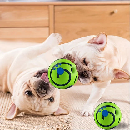 Title  Squeaky Giggle Wobble Ball