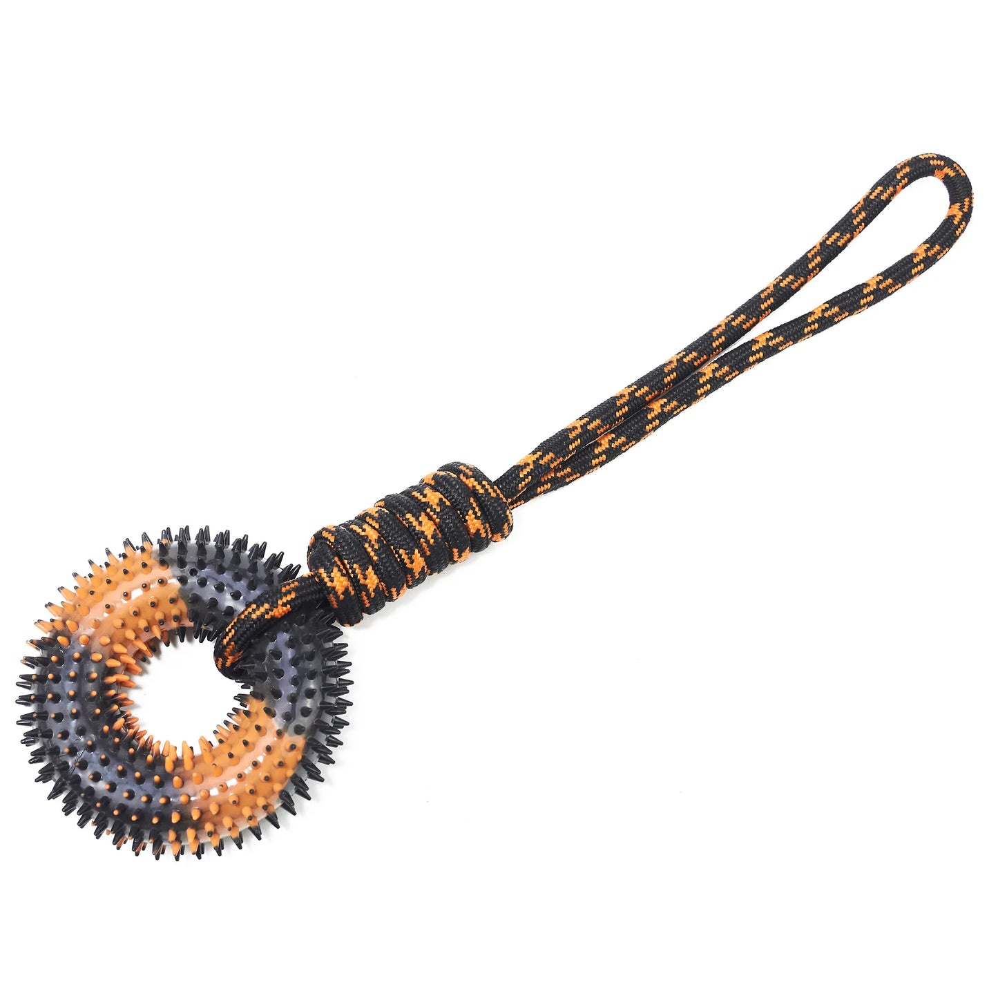 Spiked Ring Tug Dog Toy