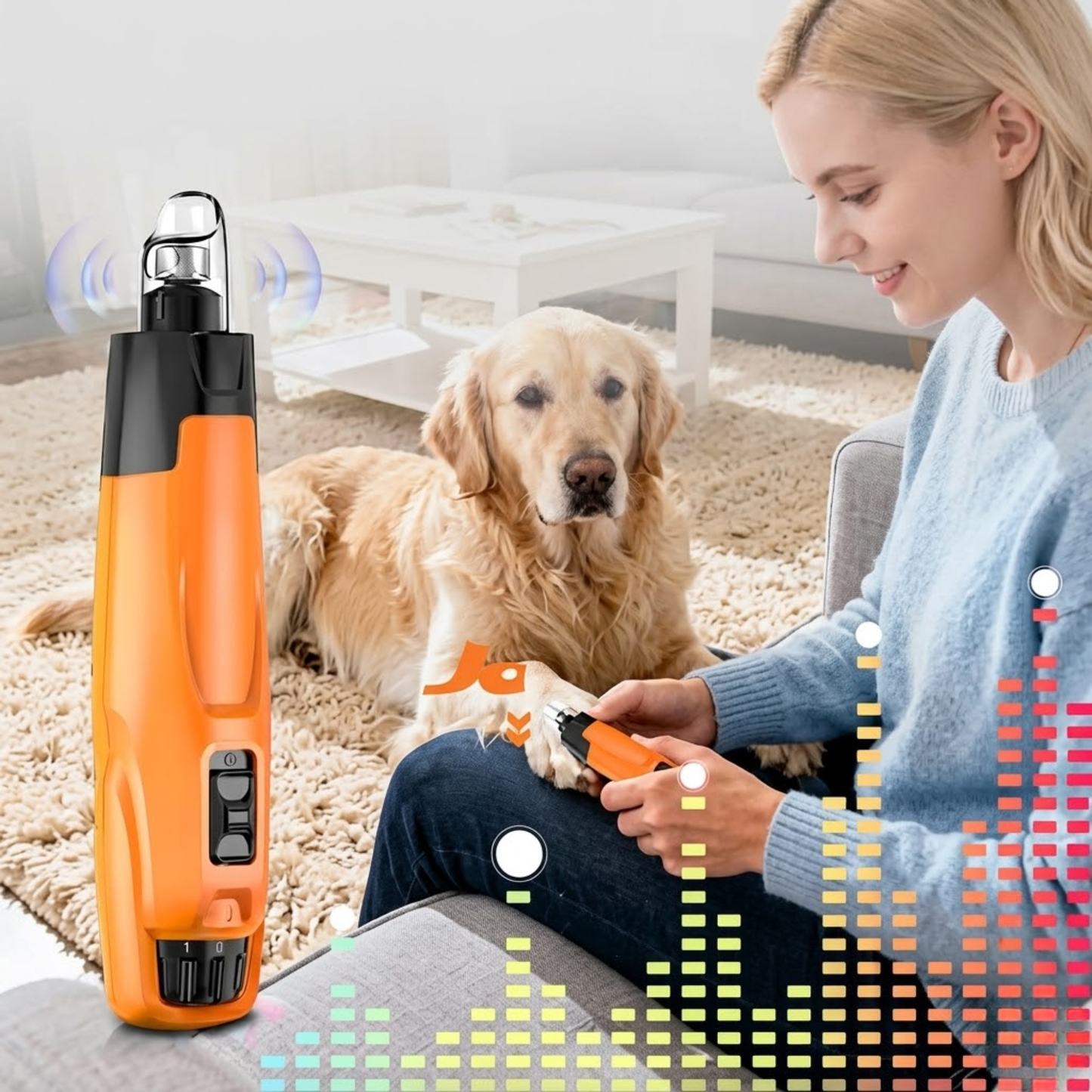 6-Speed Dog Nail Grinder