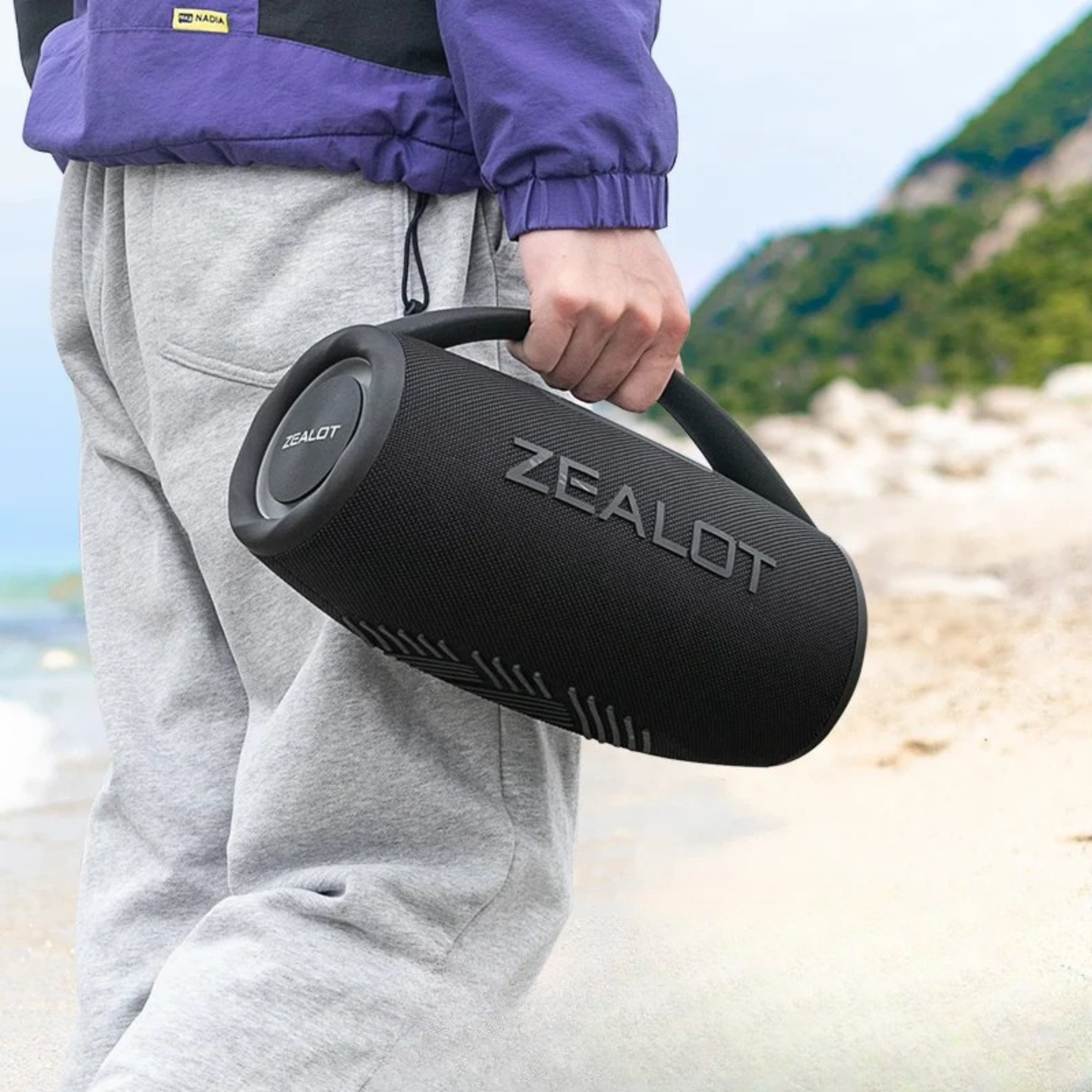 Portable RGB Bass Speaker