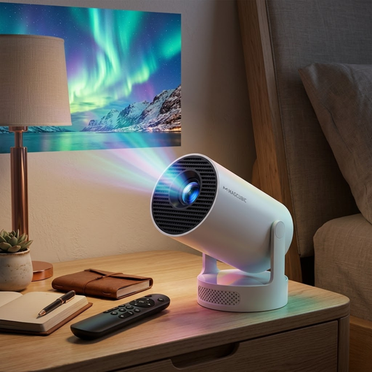 Outdoor WiFi Bluetooth Projector