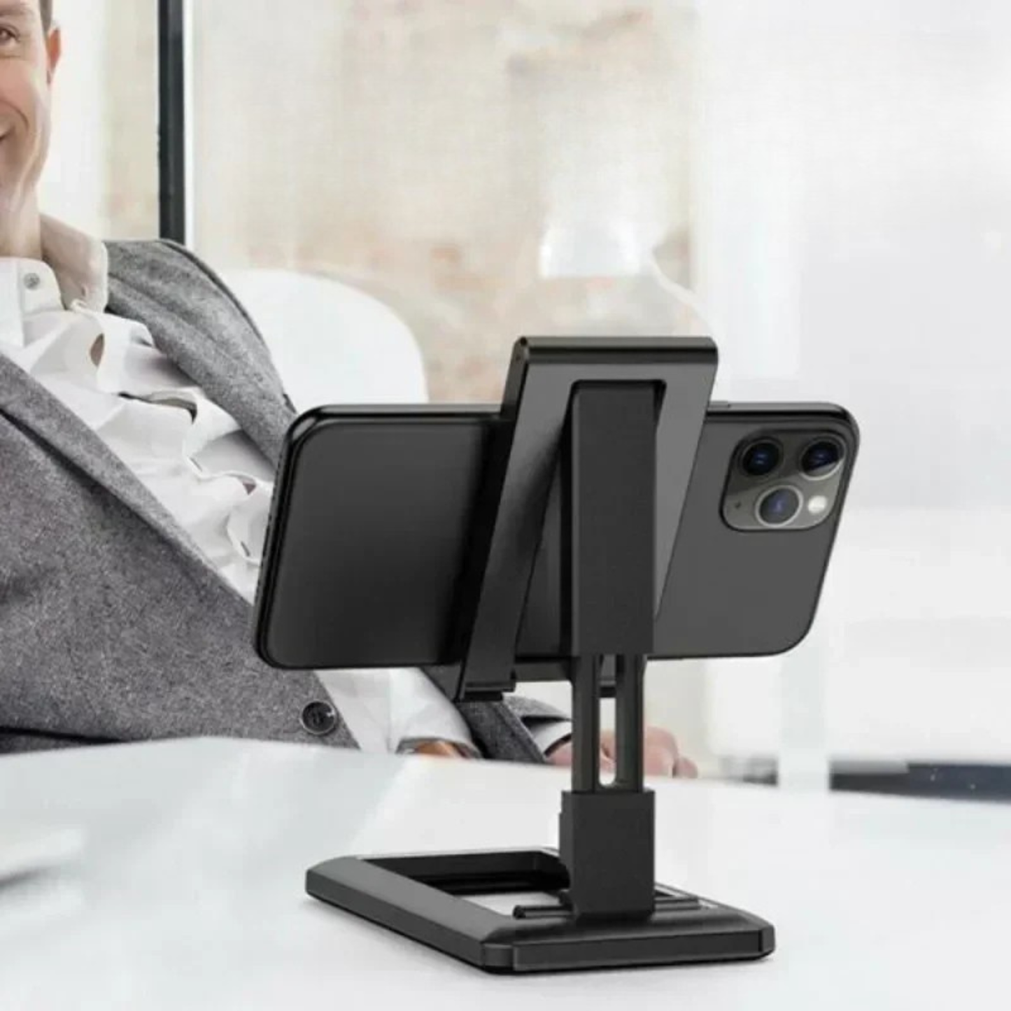 Adjustable Desktop Phone Holder